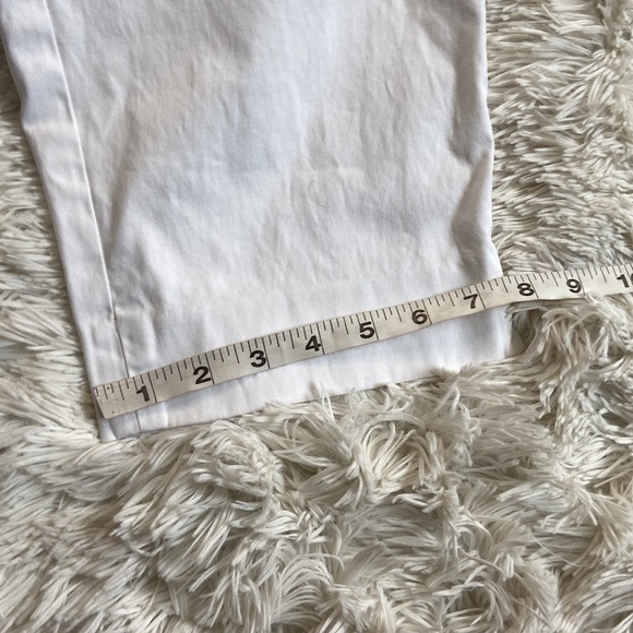 Talbots The Perfect Crop White Pant - Picture 5 of 7